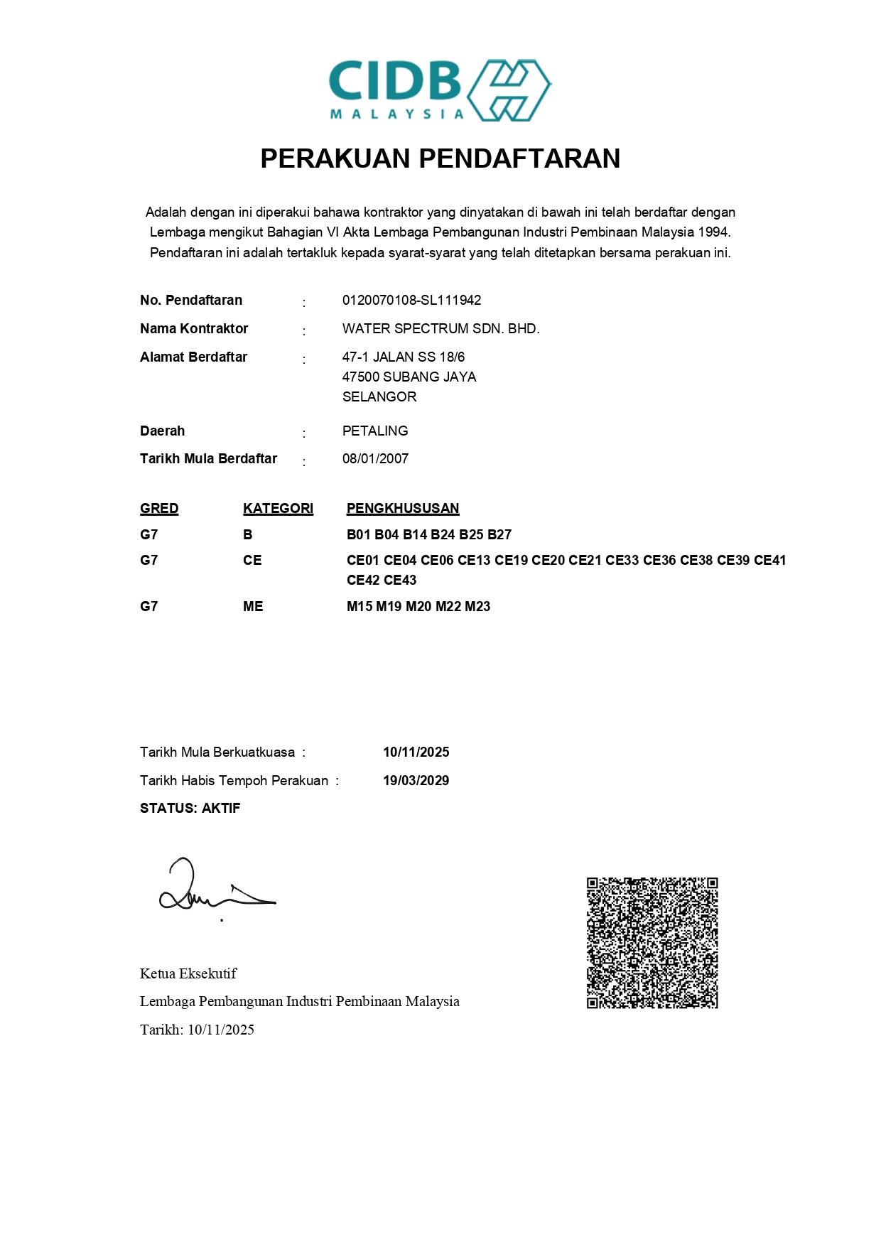 CIDB PPK – Page 1