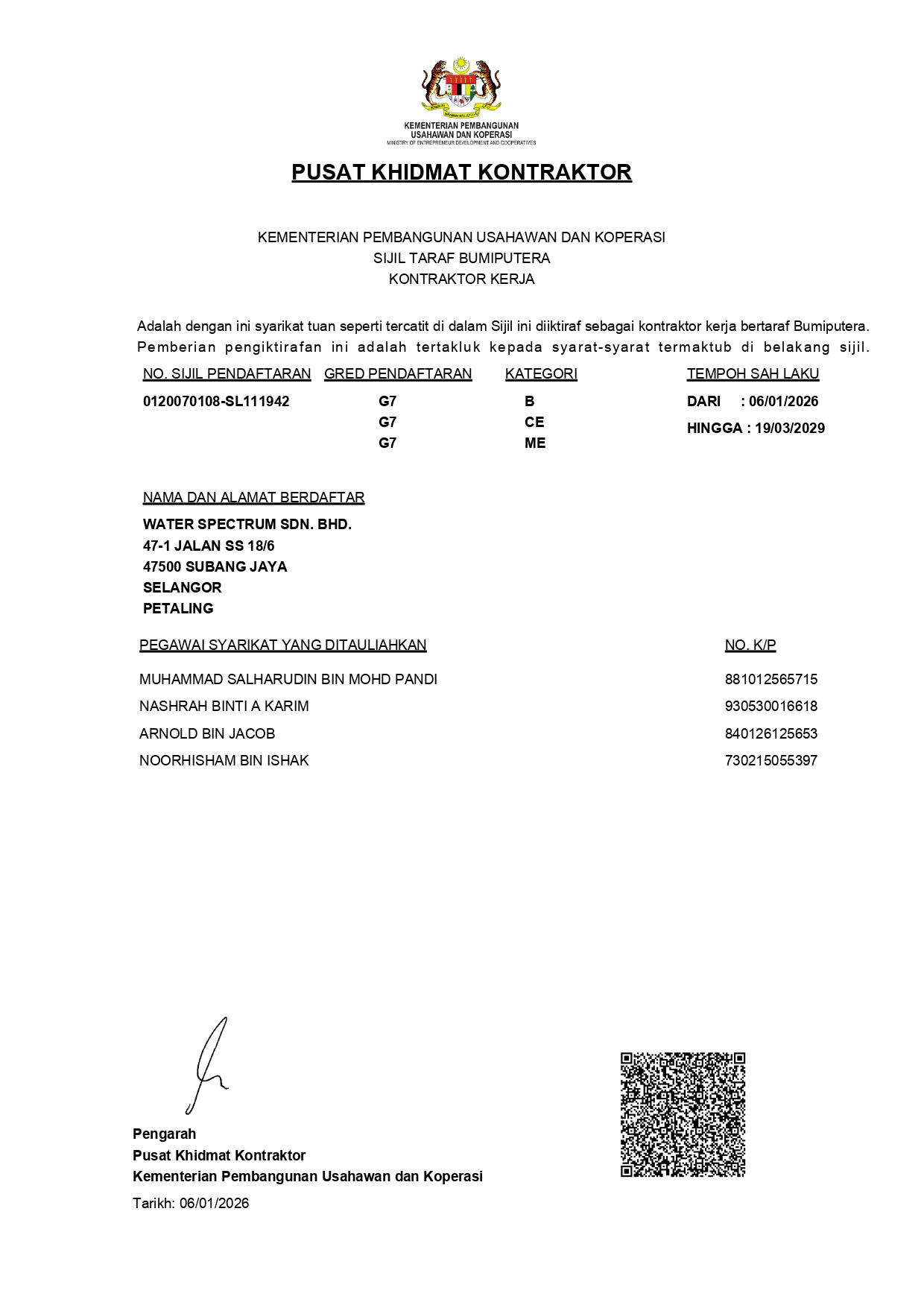 CIDB STB (Pusat Khidmat Kontraktor PKK) – Page 1